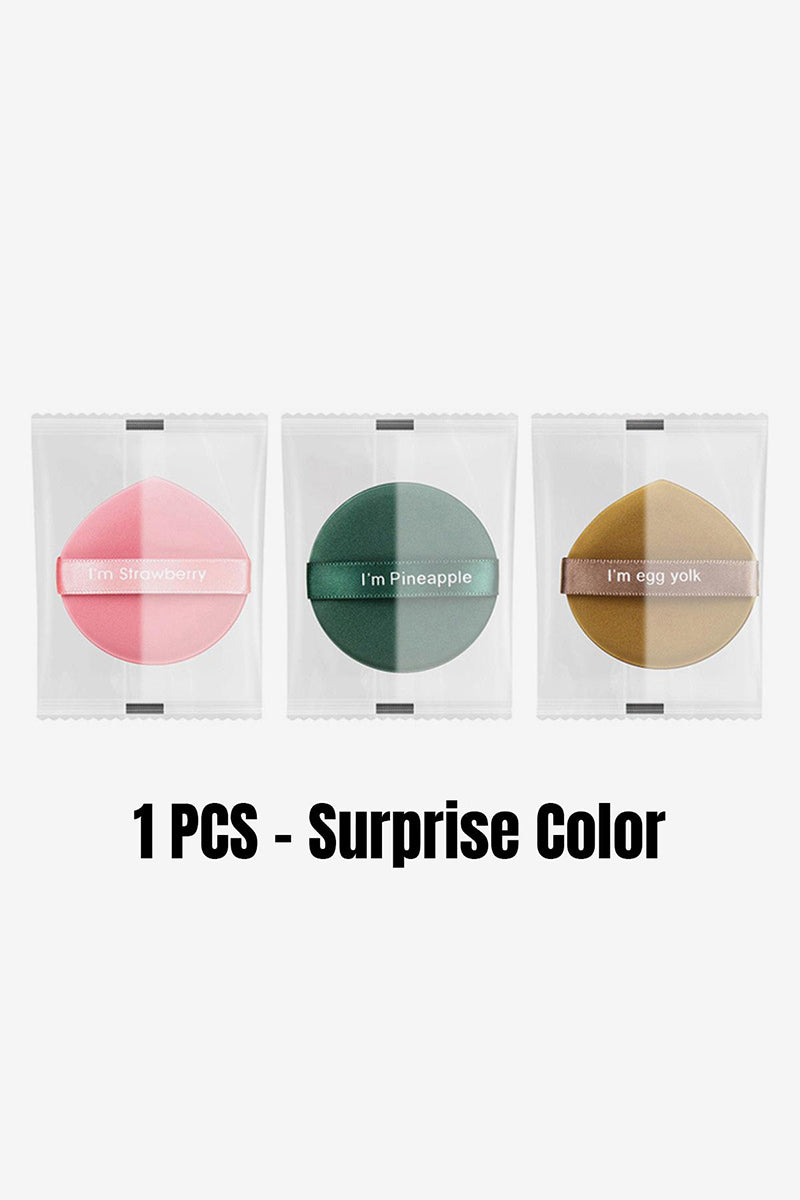 KATCH ME Soft Double-Sided Cosmetic Puff(Surprise Color) 1 PCS