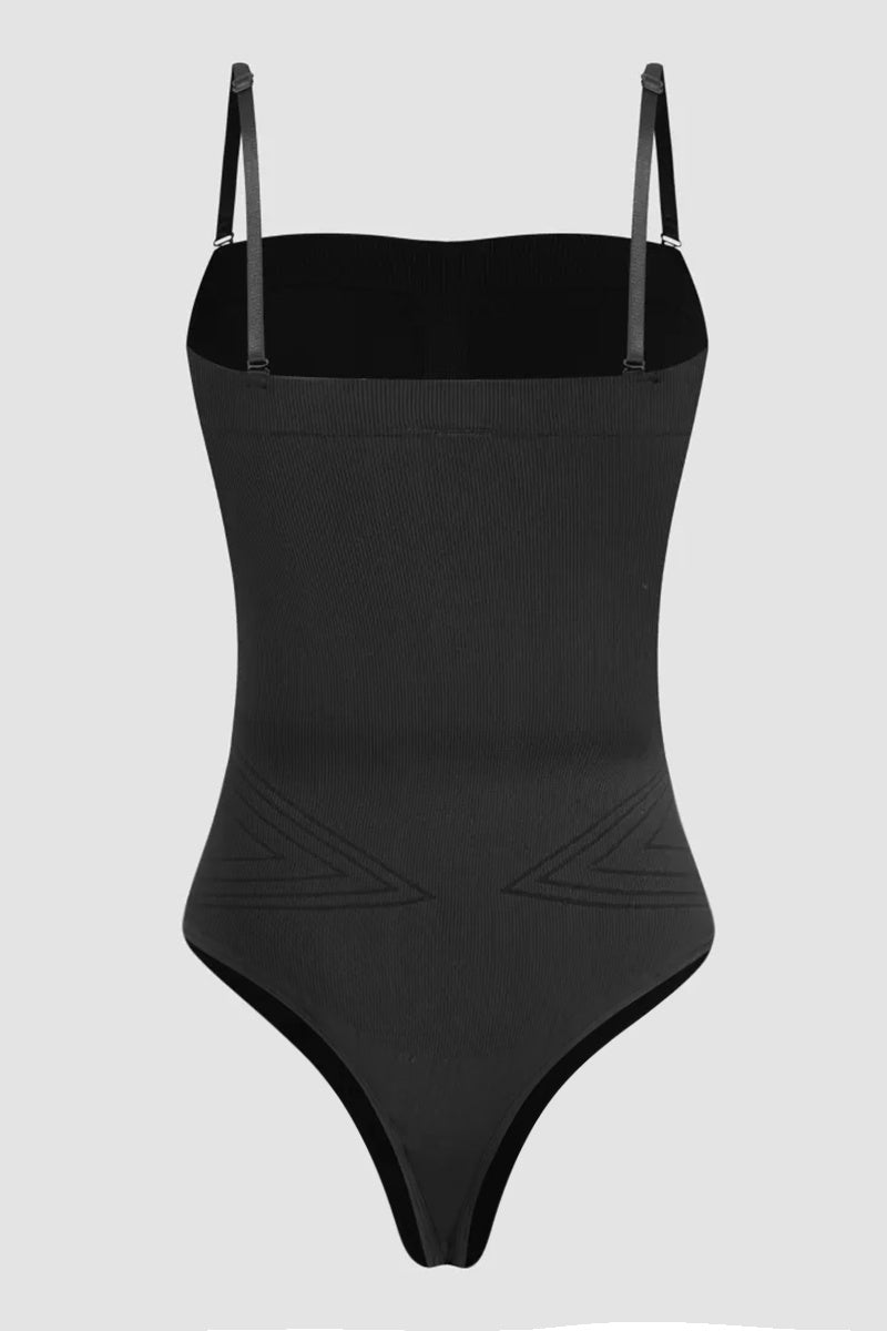 KATCH ME Womens Seamless Removable Strap High Stretch Bodysuit