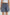 KATCH ME Womens High Waist Multi Pocket Denim Bermuda Shorts