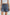 KATCH ME Womens High Waist Multi Pocket Denim Bermuda Shorts