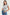 KATCH ME Womens Criss Cross Back Tie Knit Round Neck Top