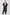KATCH ME Womens Double Breasted Notch Lapel Long Coat