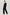 KatchMe Women's Casual Solid Color Long Sleeve Top & Exposed Stitches Trousers Co-ord, Round Neck Top & Wide Leg Trousers Two Piece Sets, Loose Womenswear