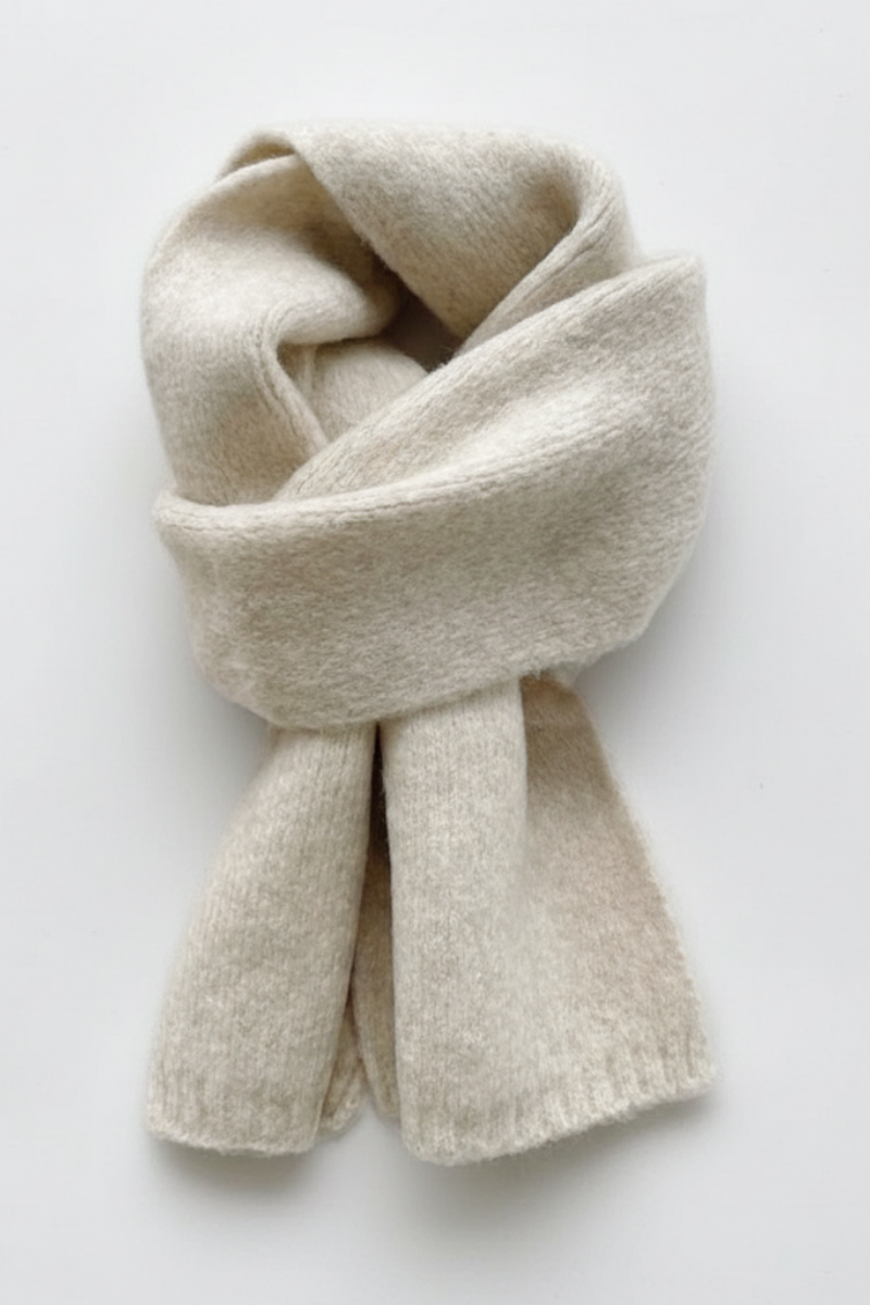 KATCH ME Women's Knitted Scarf - Cozy Winter Plain Wraps